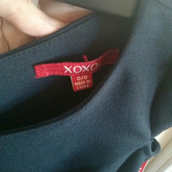 NWT Navy Peplum Sheath Dress NWT Size 0 Careerwear Office Cocktail  Party Work - Picture 7 of 9